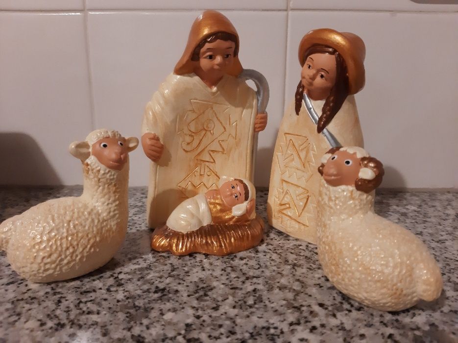 Arte sacra: Presépio Peruano original