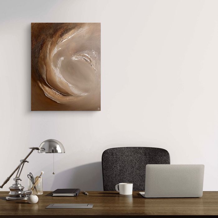Quadro abstrato moderno decorativo 50x40 | Original abstract wall art