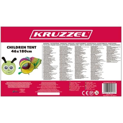 Дитячий тунель для дому Kruzzel Гусениця