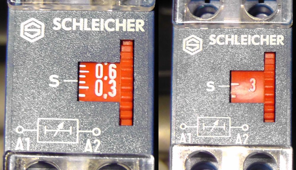 Przekaźnik czasowy Schleicher  KZTH11 (C) czasówka