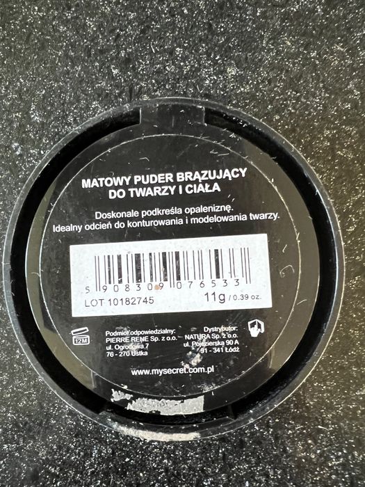 Mysecret bronzer do konturowania twarzy i ciała