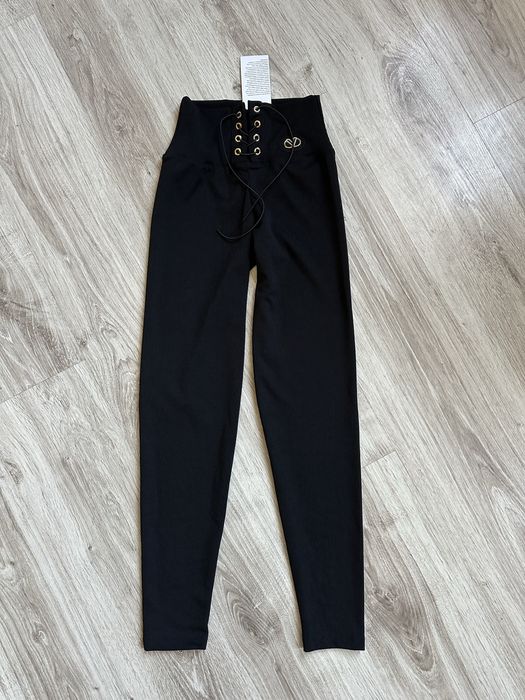 Legginsy prążek turecka produkcja S gorset