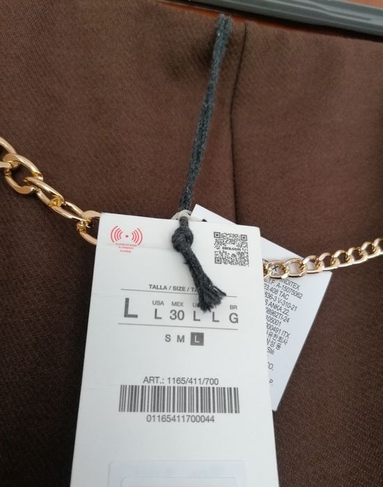 Calções Zara tamanho L