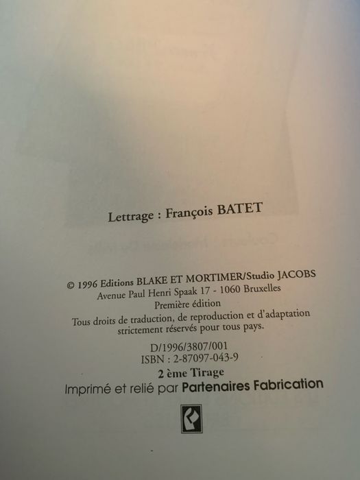 Les Aventures De Blake Et Mortimer: L’Affaire Francis Blake