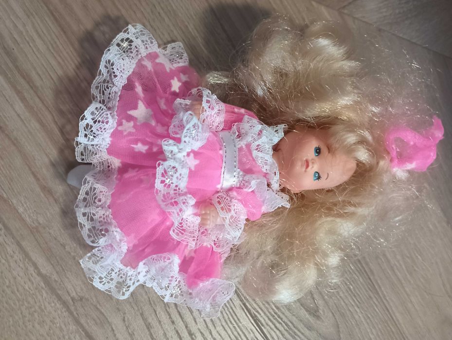 Lalka dziecko Barbie laleczka w sukience