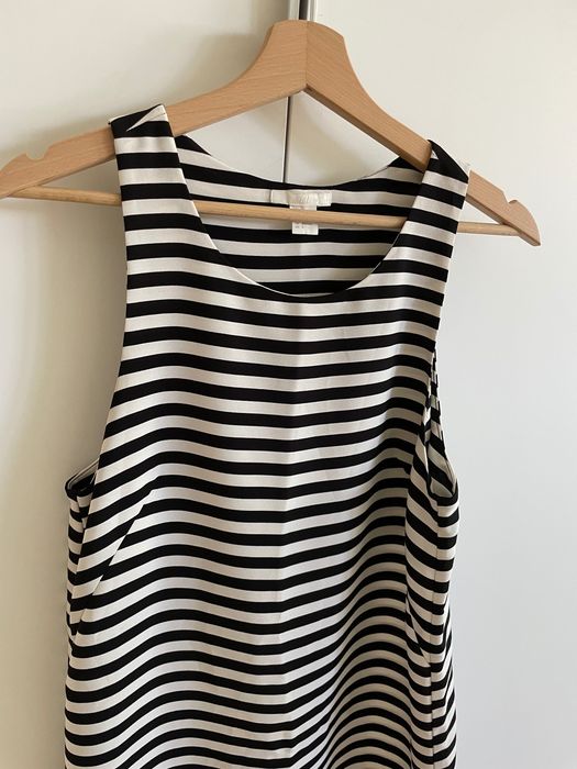 Vestido às riscas da H&M, tamanho 36