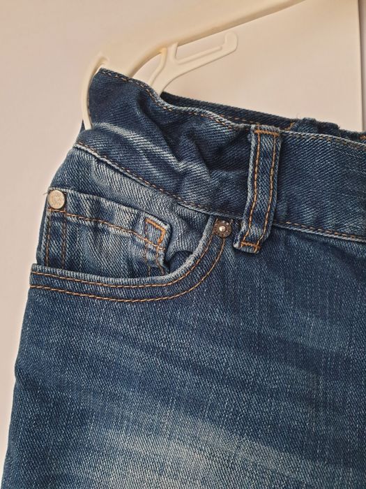 Spodenki Jeansowe chłopięce 140 cm