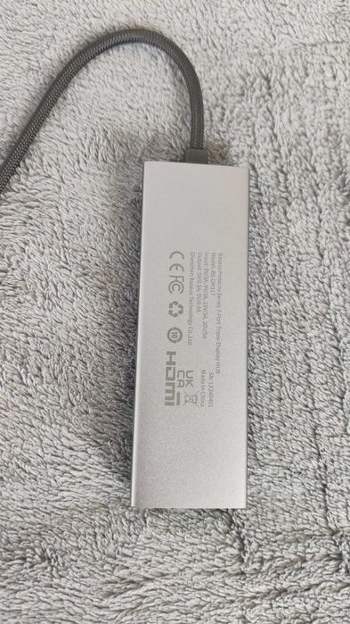 Baseus Hub, adapter, stacja dokująca Series 7-Port 2xHDMI 4K HUB Nowy
