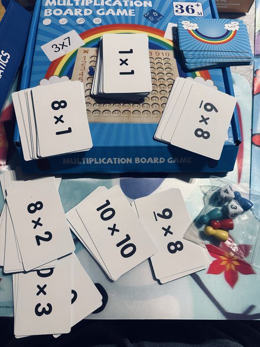 Gra drewniana Mnożenie 36+