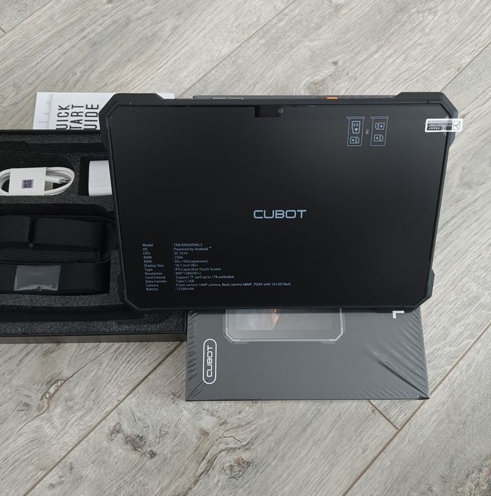Планшет CUBOT Tab KingKong S 16/256GB MIL-STD-810H / 15300 mAh