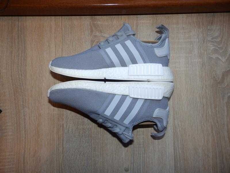 Кроссовки беговые adidas men s nmd r1 s31503 grey/white редкая модель