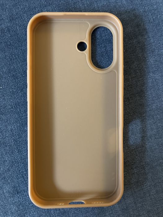 Etui case iphone 17 brązowe