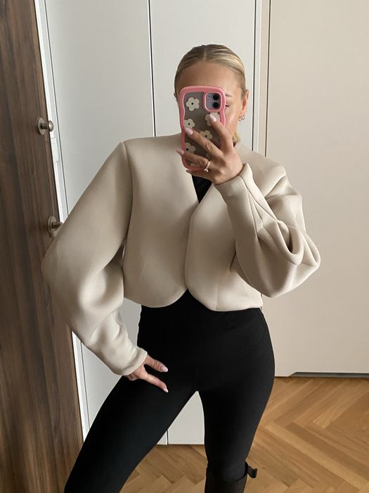 Zestaw legginsy marynarka