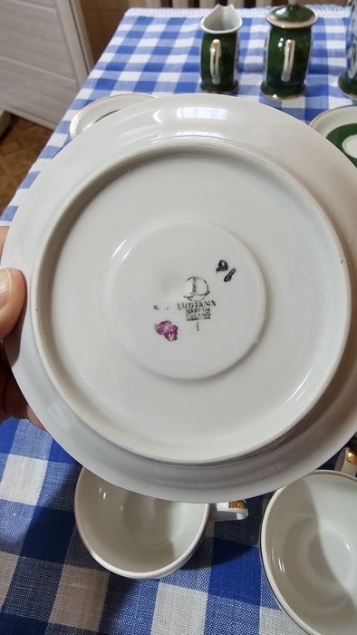 Zastawa kaszubskie wzory PRL Lubiana