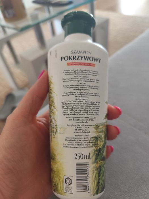 Szampon pokrzywowy Herbaria