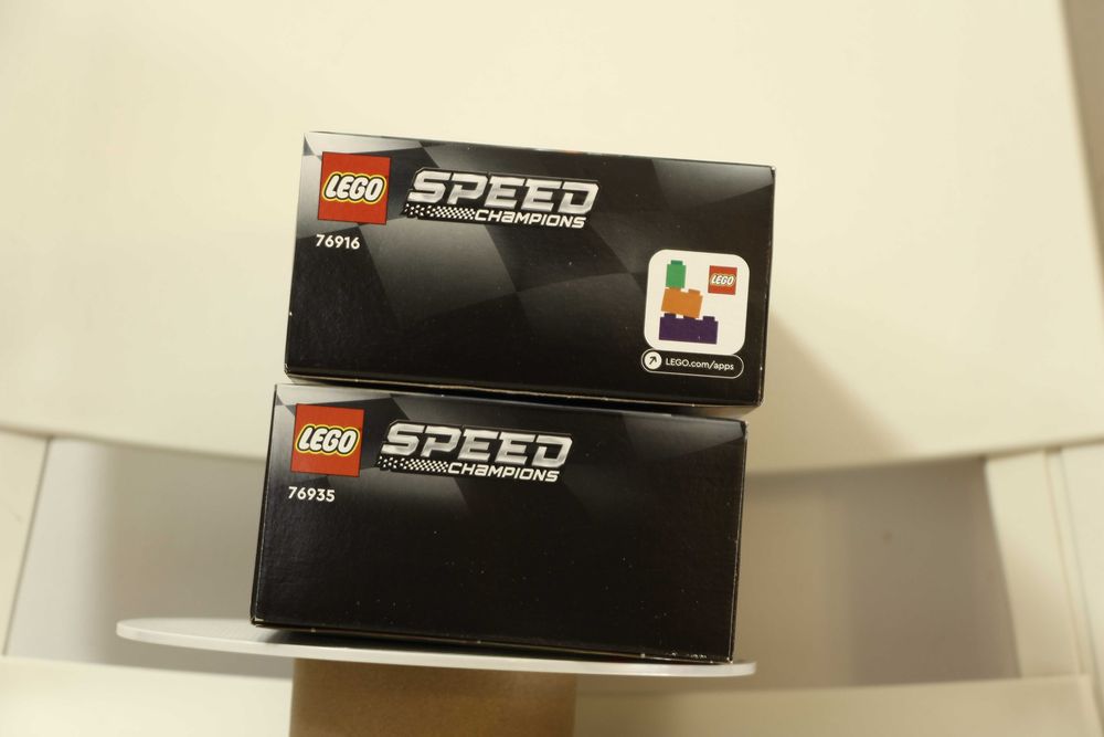 Pack Lego Speed Champions 76935 Nascar Camaro ZL1 + 76916 Porsche 963