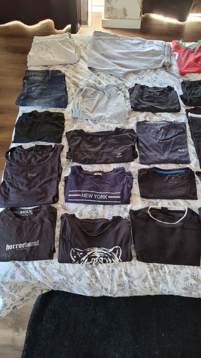 Conjunto de peças de roupa
