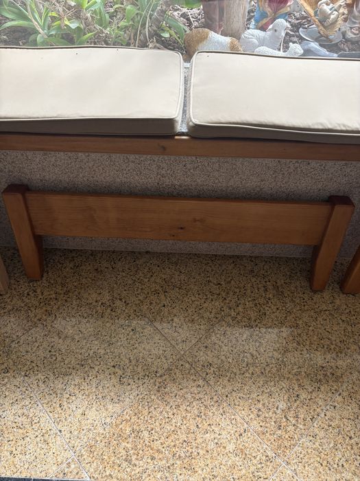 Cama de solteiro completa com colchão