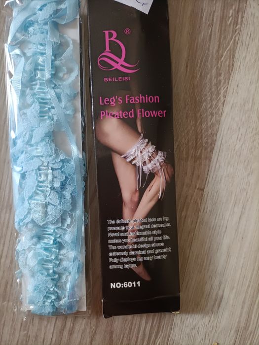 Błękitna podwiązka