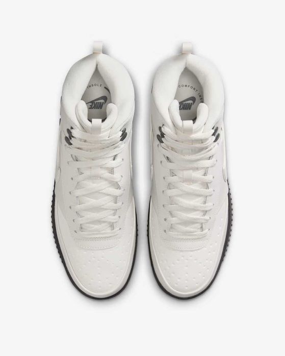 ‼️Зимові Черевики Ботинки Nike Court Vision Mid Оригінал! (DR7882-004)