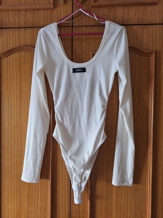 Body Branco de manga comprida T: M/L Lumina