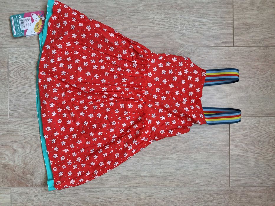 Sukienka dwustronna FRUGI r. 98/104 (3-4 lata) - NOWA