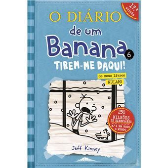 Livros O Diário de um Banana 6,11 e 14