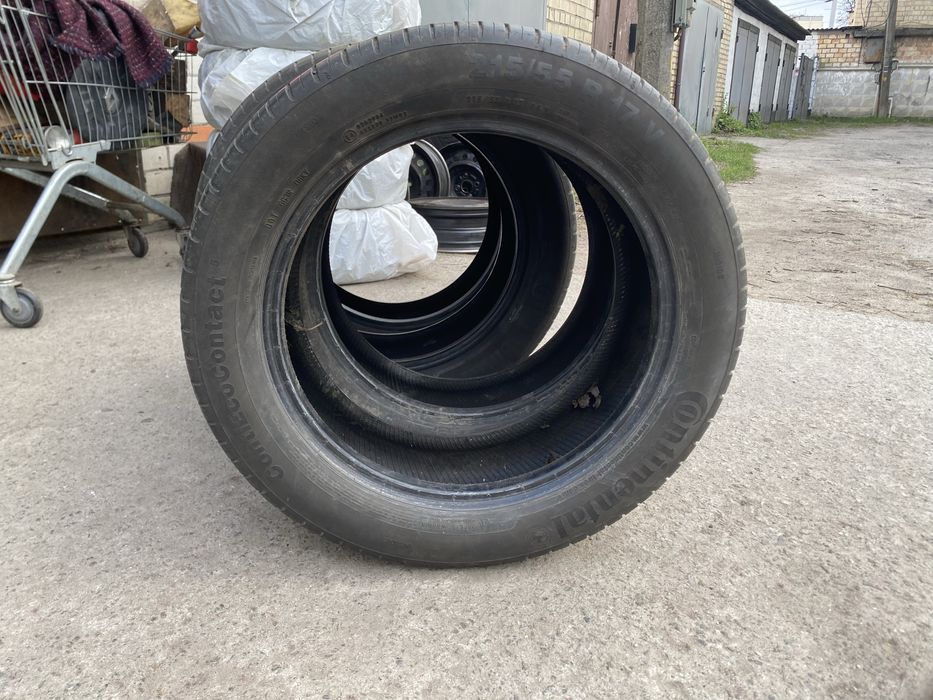 Шини Continental ContiEcoContact 5 r17 215/55