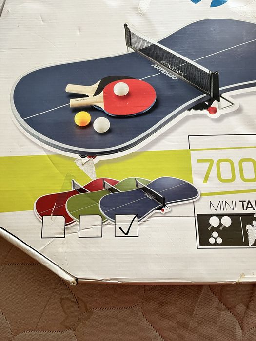 Mini mesa de ping pong como nova