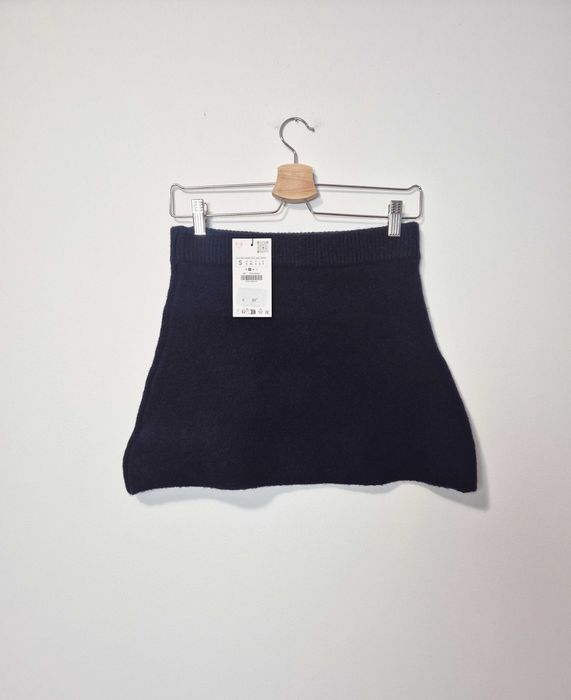 Nowa mini spódnica Zara S, z wełną, wool,