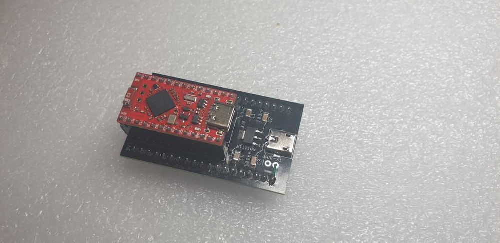 Meshtastic BM-NODE DIY adapter/konwerter nRF52840 do ESP32