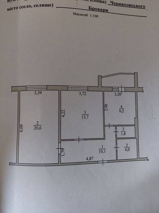 Продаж 2 кім квартири Симона Петлюри 36