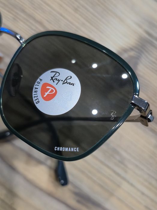 Металеві  сонцезахисні окуляри унісекс   Chromance RB- 3720  Ray-Ban!