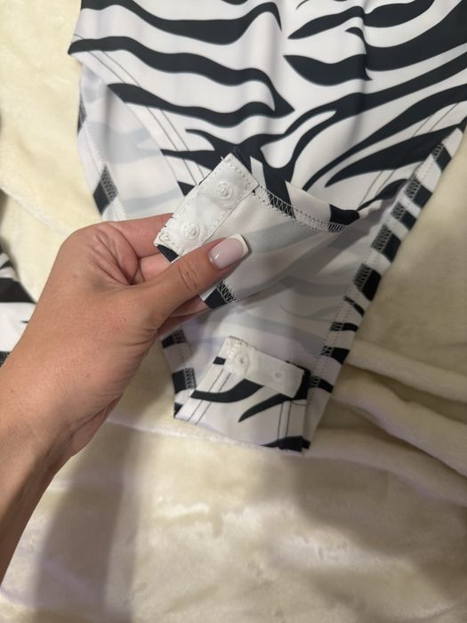 Боді жіночий зебра