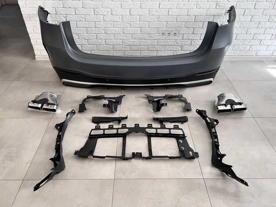 Обвес AMG GLE 63 2018+ бампер перед задний арки решетка