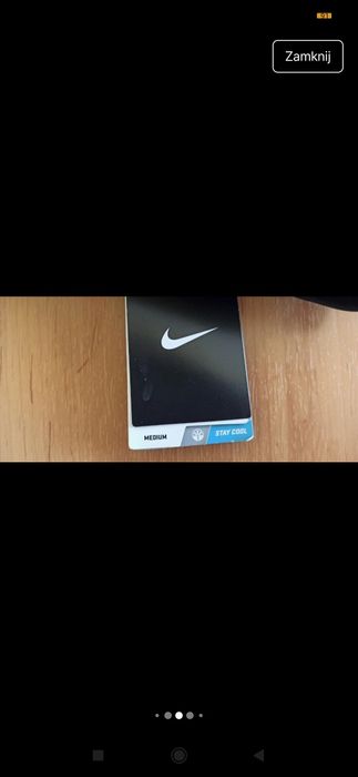 Stanik sportowy nike, r. S