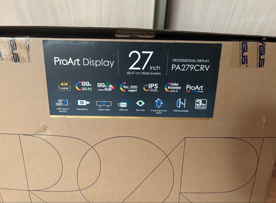 Продам професійний монітор ASUS ProArt Display PA279CRV.