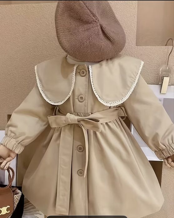 Пальто, тренч для дівчинки 7-8 років