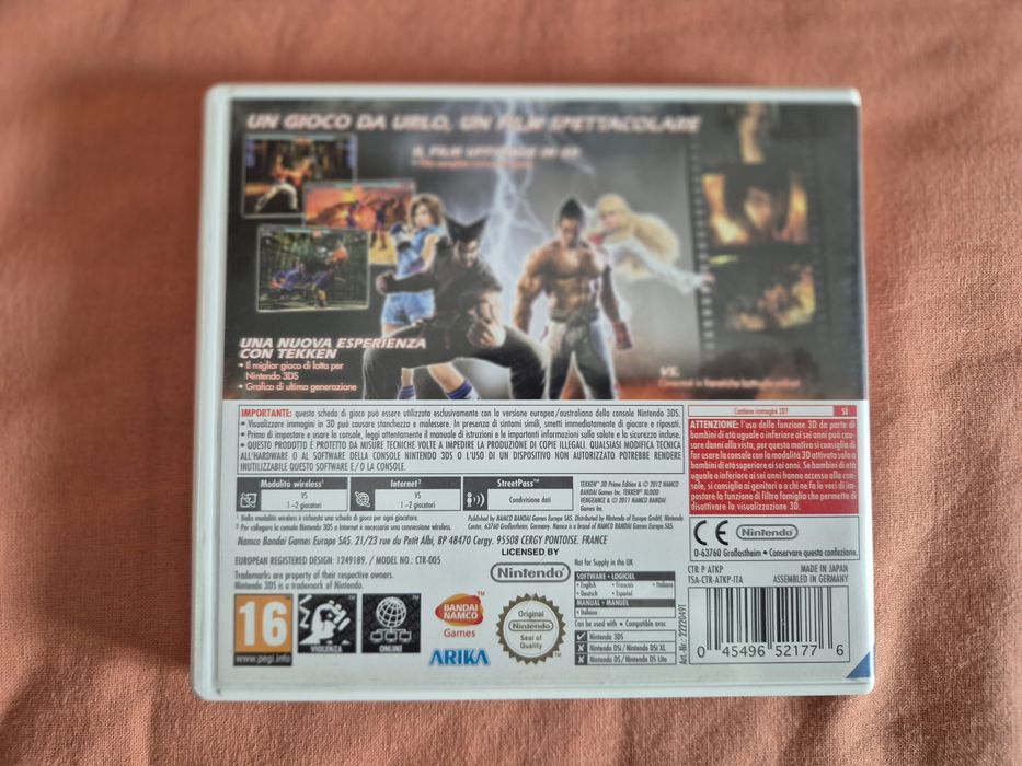 Tekken 3D Prime Edition - Nintendo 3DS