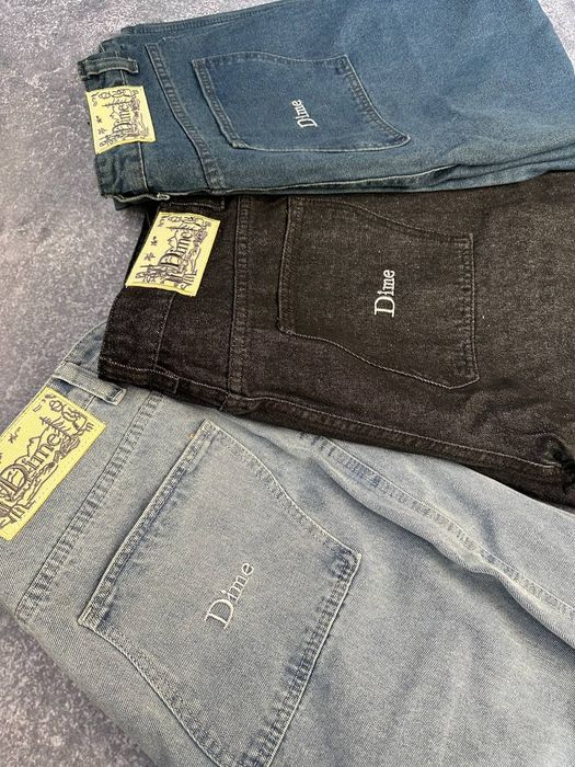 Dime baggy jeans sk8 голубі сині голубые джинсы джинси С М Л ХЛ дайм