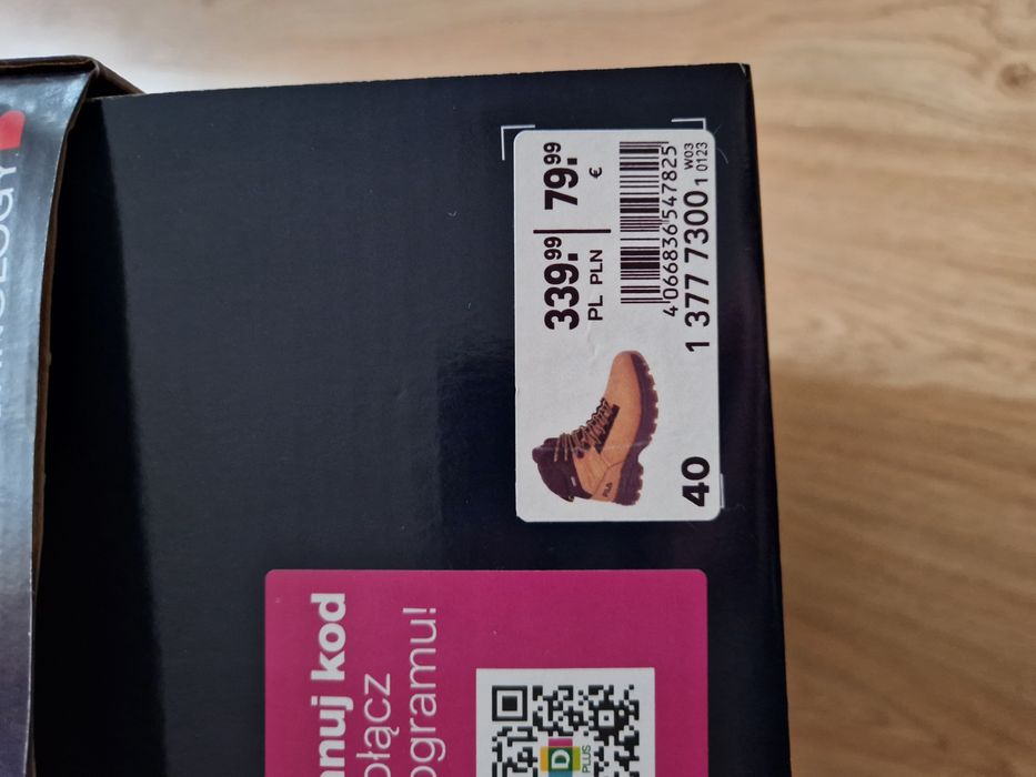 Nowe Fila buty zimowe