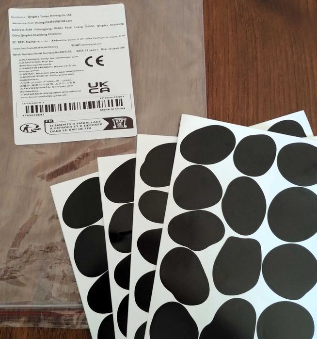 152 Manchas Autocolantes Decoração Disfarçes Dalamata, Leopardo Etc