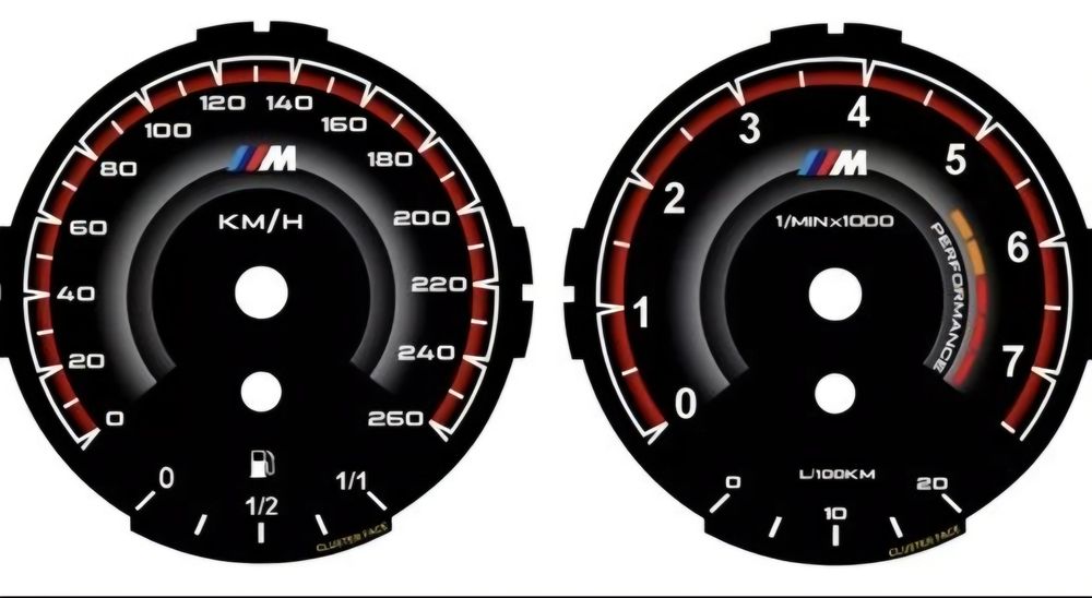 Bmw E90 / E91 / E92 / E60 fundo quadrante