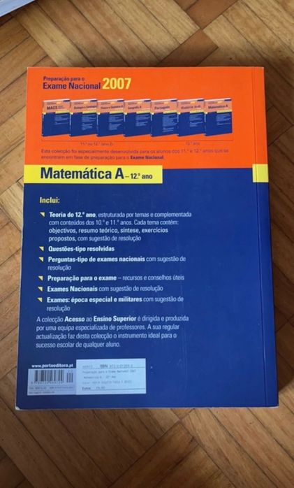 National Exams Book – Mathematics, 12th Grade, Porto Editora64752246029569121