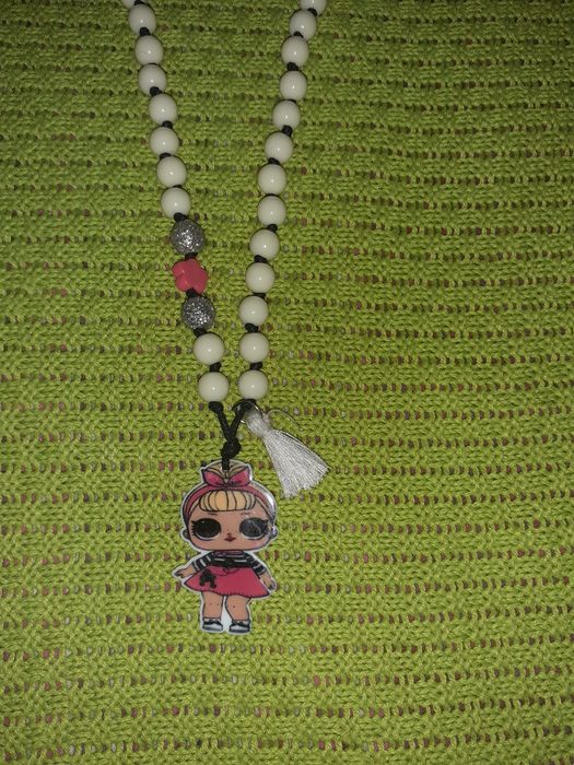 Novo! Conjunto colar com pulseira da LOL