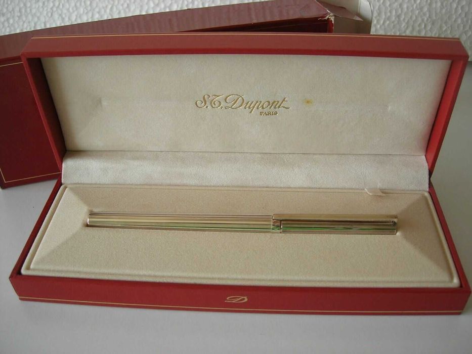 Caneta St Dupont Silver Aparo M