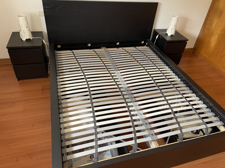 CAMA CASAL MALM WENGUE