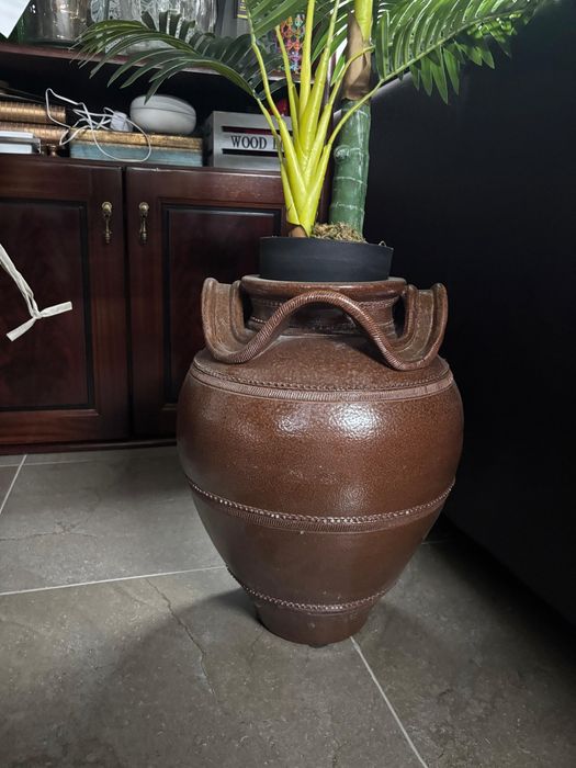 Planta e vaso de decoração
