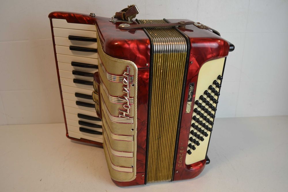 Cordeao Hohner Concerto I 2 Voz 48 Baixos. N 420