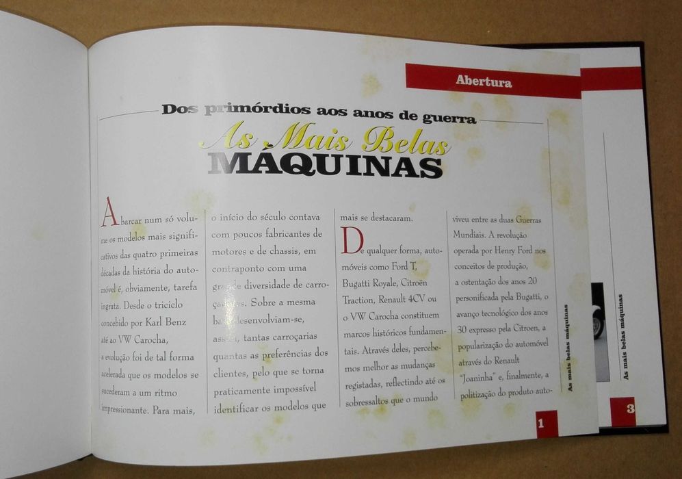 Livros As mais Belas Máquinas